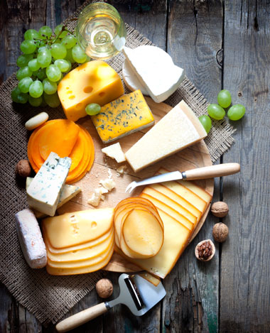 plateau de fromages