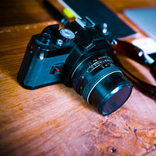 Un appareil photo dernier cri avec un zoom optique